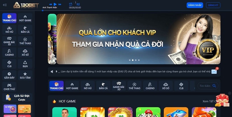 Nhà cái 130 bet