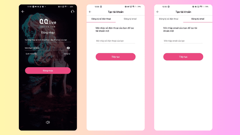 Đăng ký tài khoản QQLive một cách dễ dàng