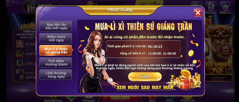 Những chương trình khuyến mãi 68 Game Bài 