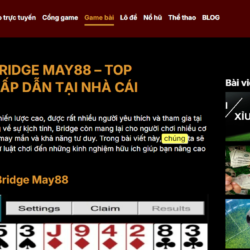 Tìm Hiểu Về Bridge May88 – Trò Chơi Bài Hot Nhất Tại Nhà Cái image